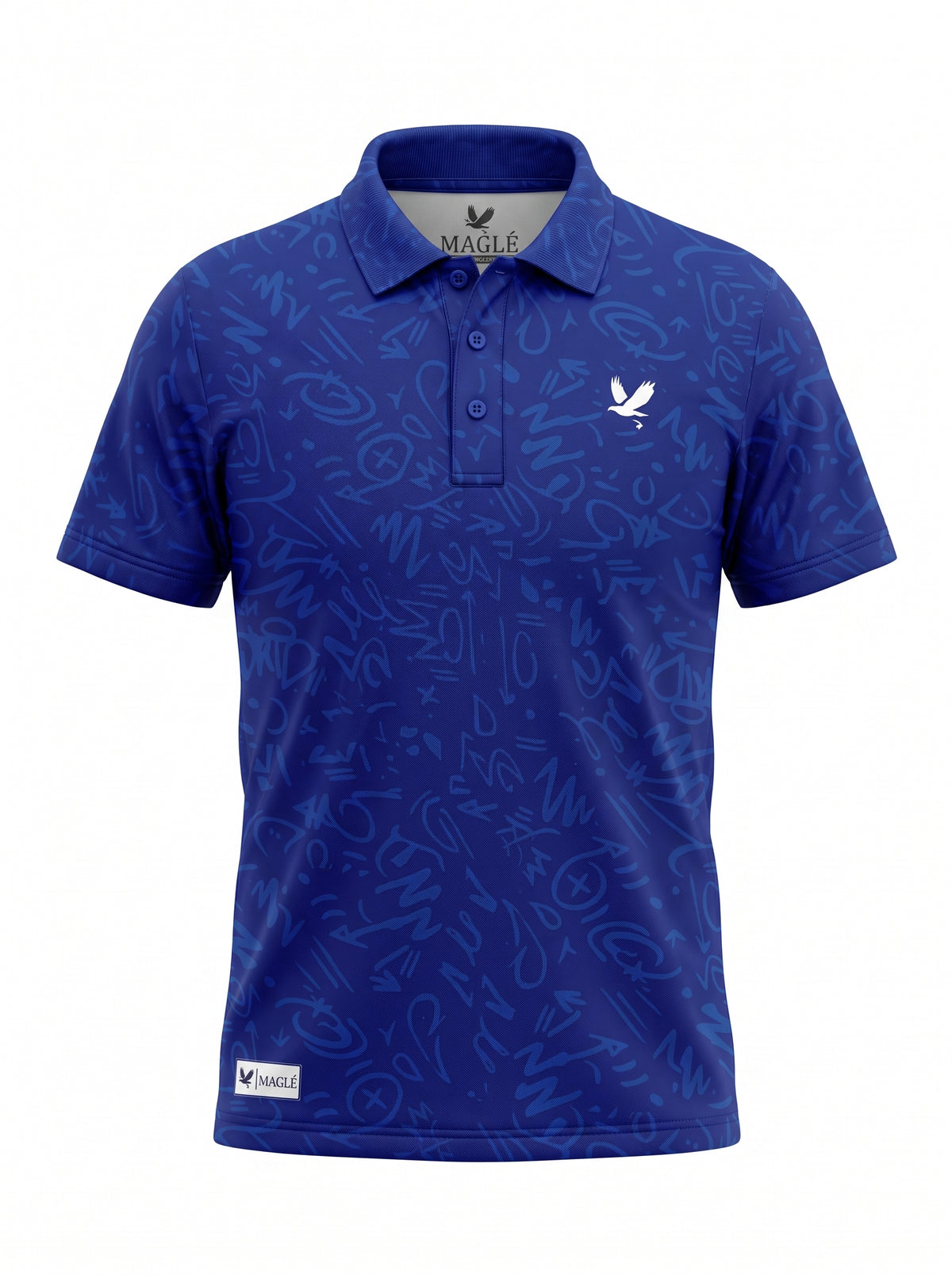 Eagle Blue Golf Polo