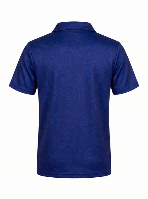 Eagle Blue Golf Polo