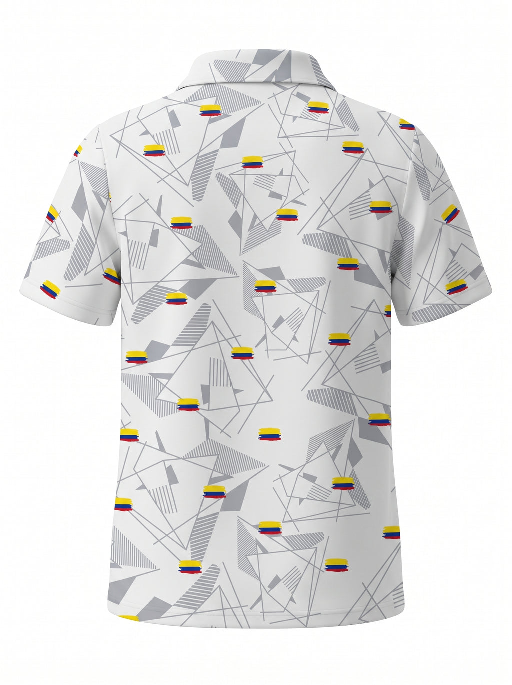 Heritage Flag Golf Polo — Colombia Edition