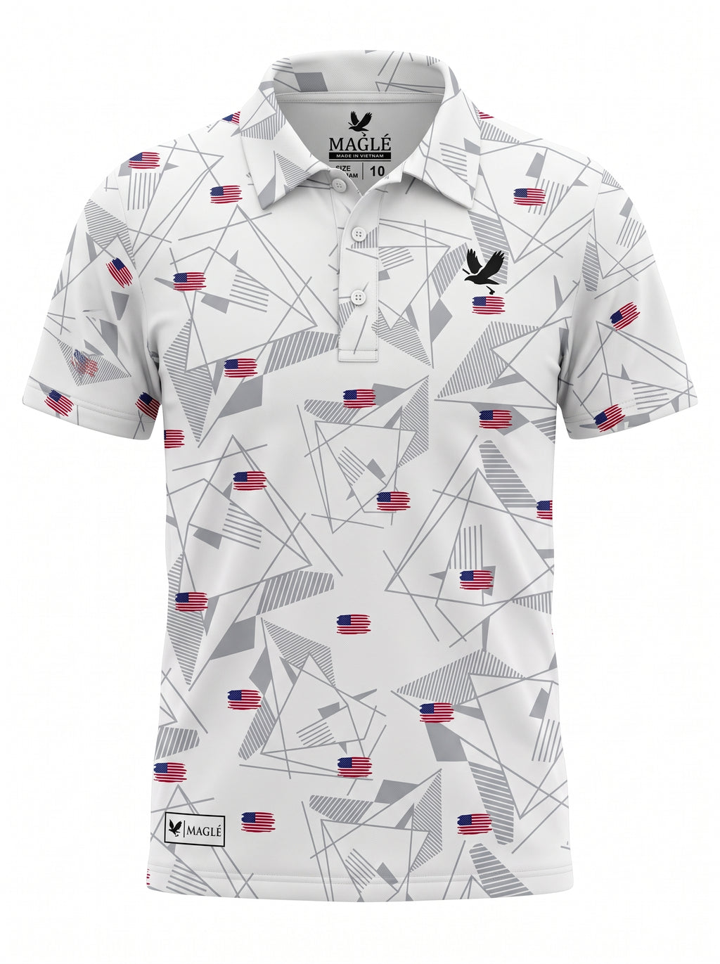 Heritage Flag Golf Polo — USA  Edition