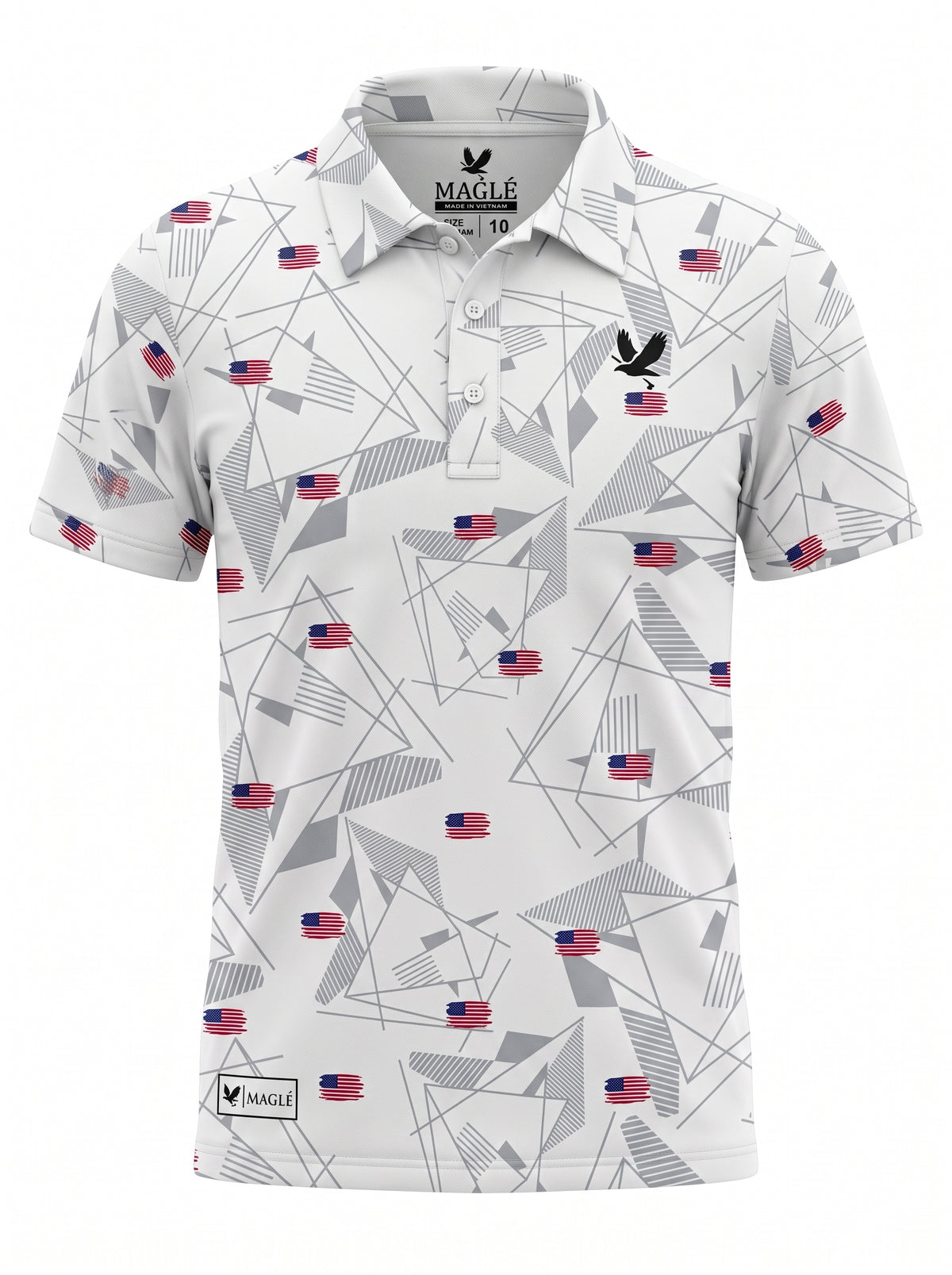 Heritage Flag Golf Polo — USA  Edition