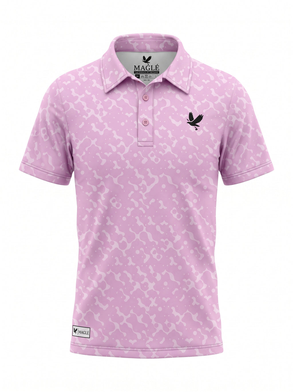 Eagle Pink Golf Polo