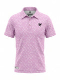 Eagle Pink Golf Polo