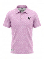 Eagle Pink Golf Polo