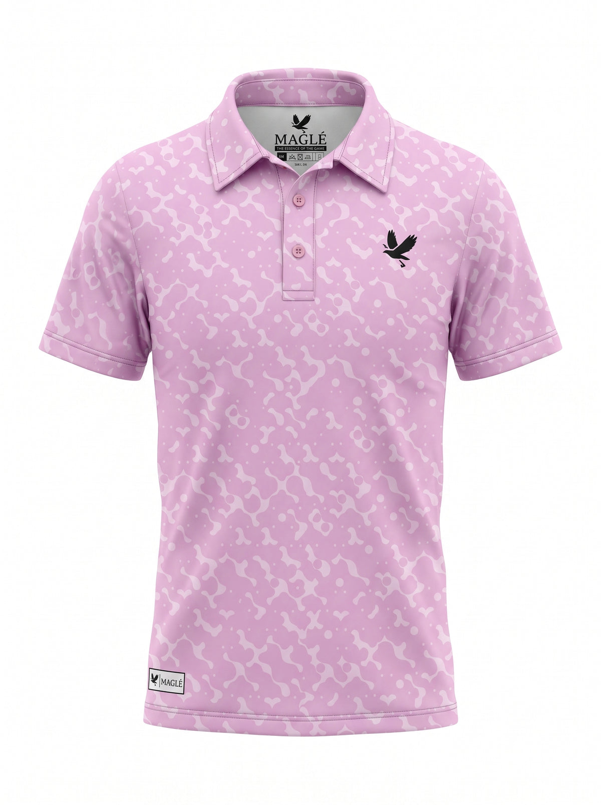 Eagle Pink Golf Polo
