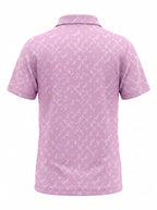 Eagle Pink Golf Polo