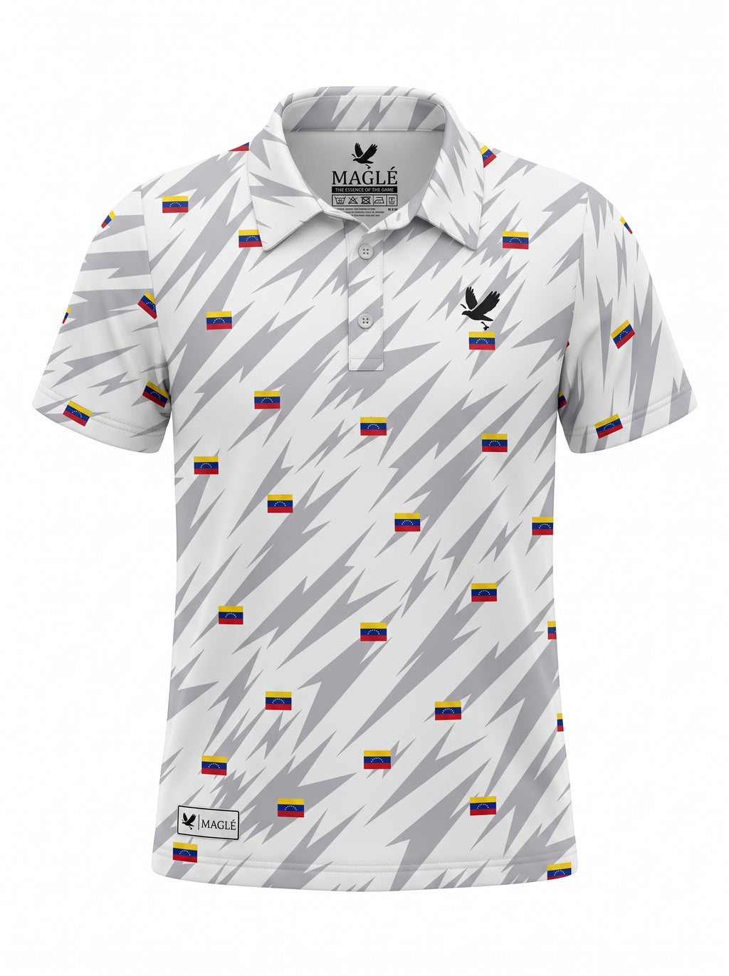 Heritage Flag Golf Polo — Venezuela Edition
