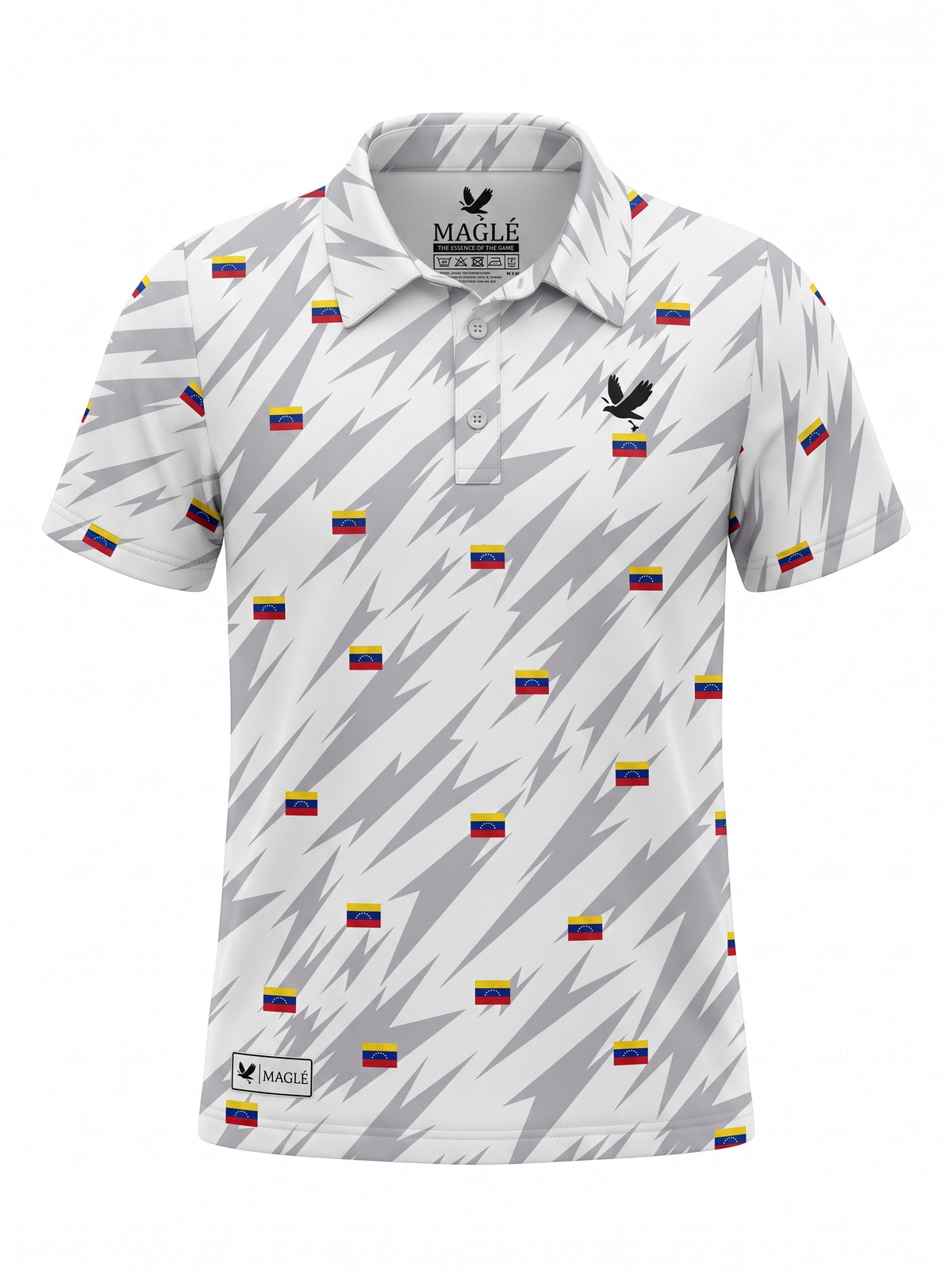 Heritage Flag Golf Polo — Venezuela Edition