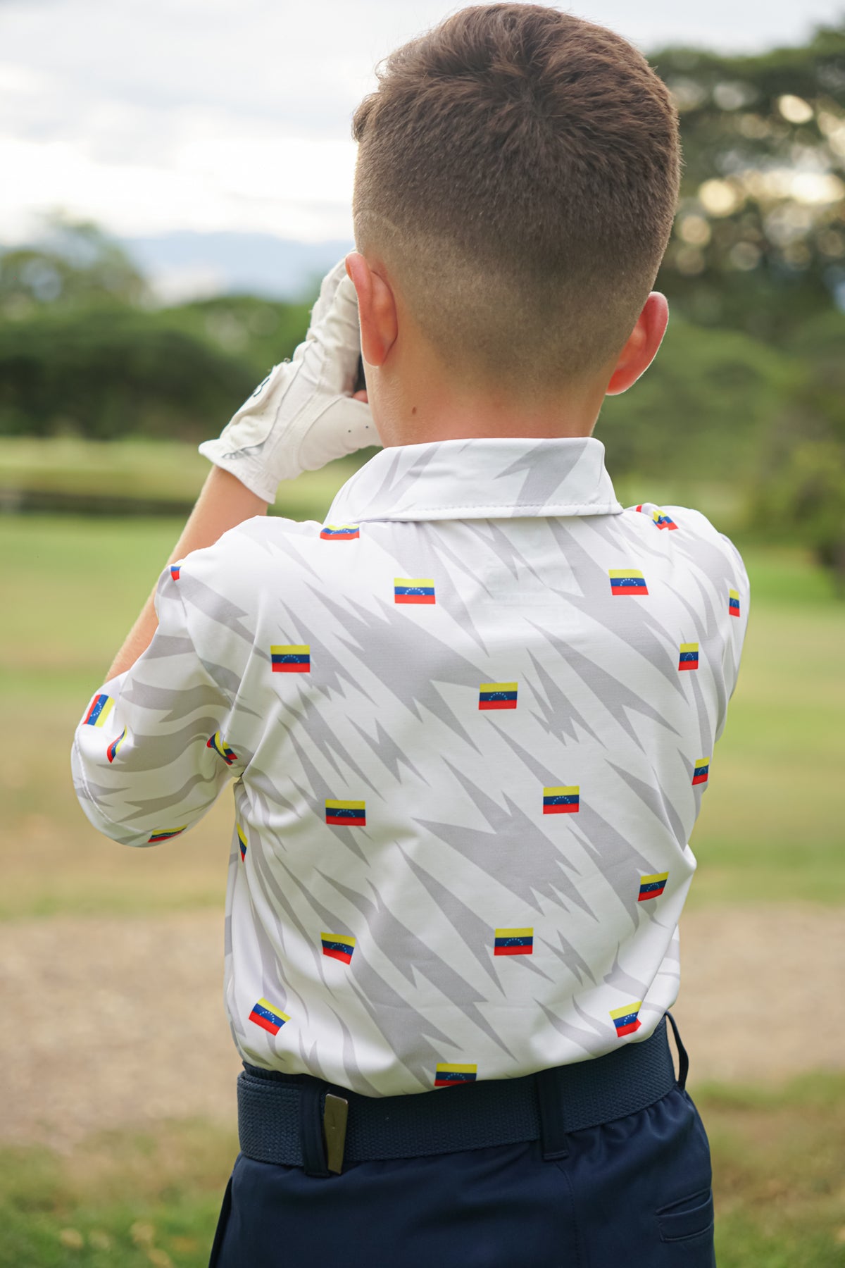 Heritage Flag Golf Polo — Venezuela Edition